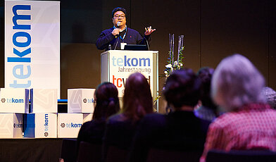 [Translate to Englisch:] tekom-Jahrestagung TianKai Feng